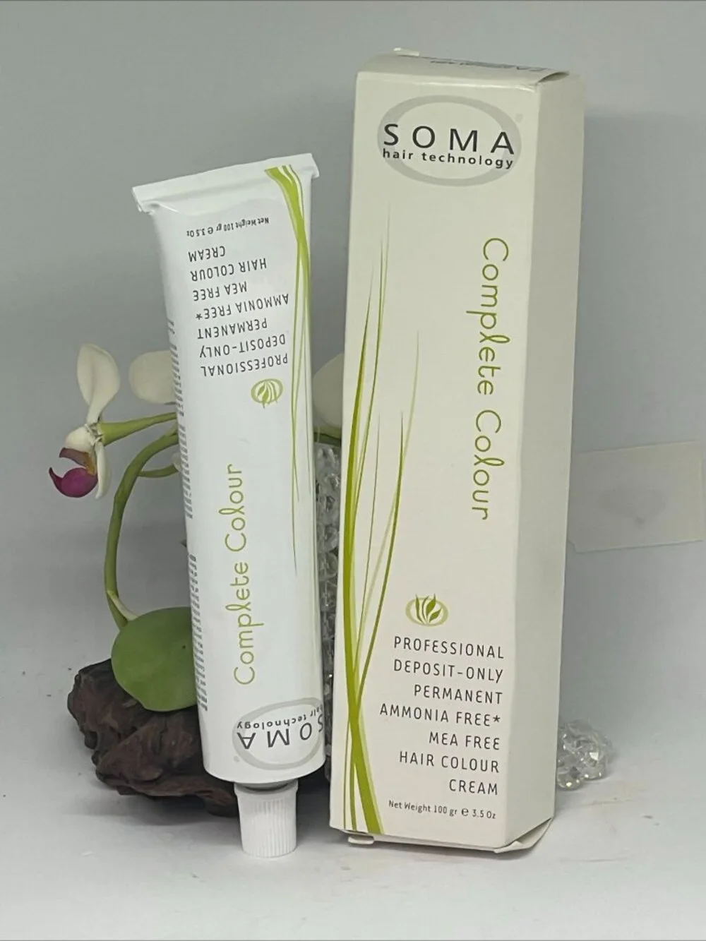 Soma Professional Deposit Only Permanent Hair Color Cream - 7A Medium Ash Blonde